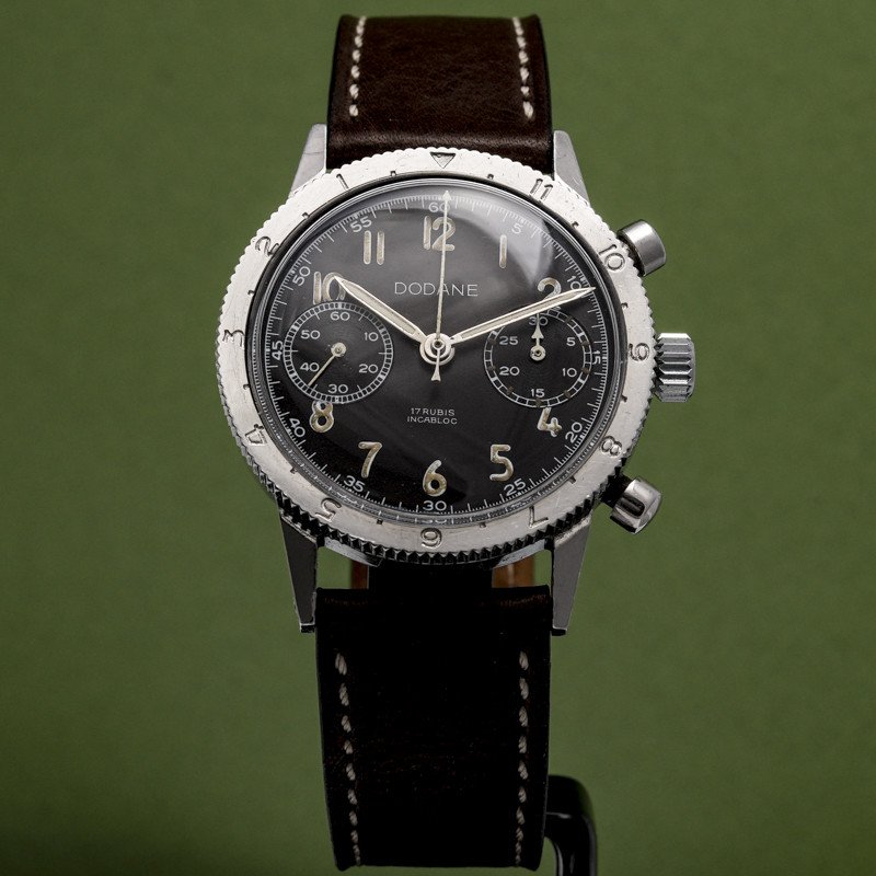 Dodane Flyback Chronograph Type 20 French Air Force -1962--photo-3