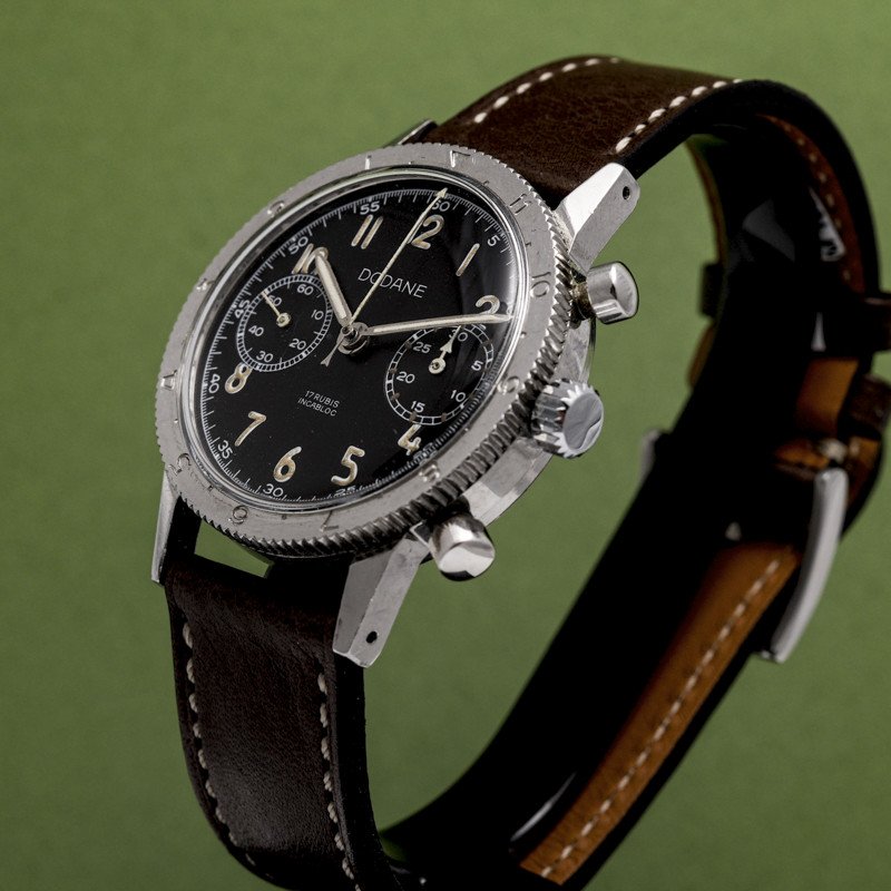 Dodane Flyback Chronograph Type 20 French Air Force -1962--photo-3