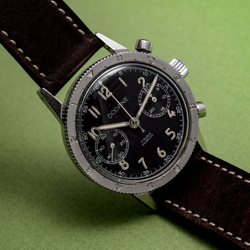 Dodane Flyback Chronograph Type 20 French Air Force -1962--photo-4