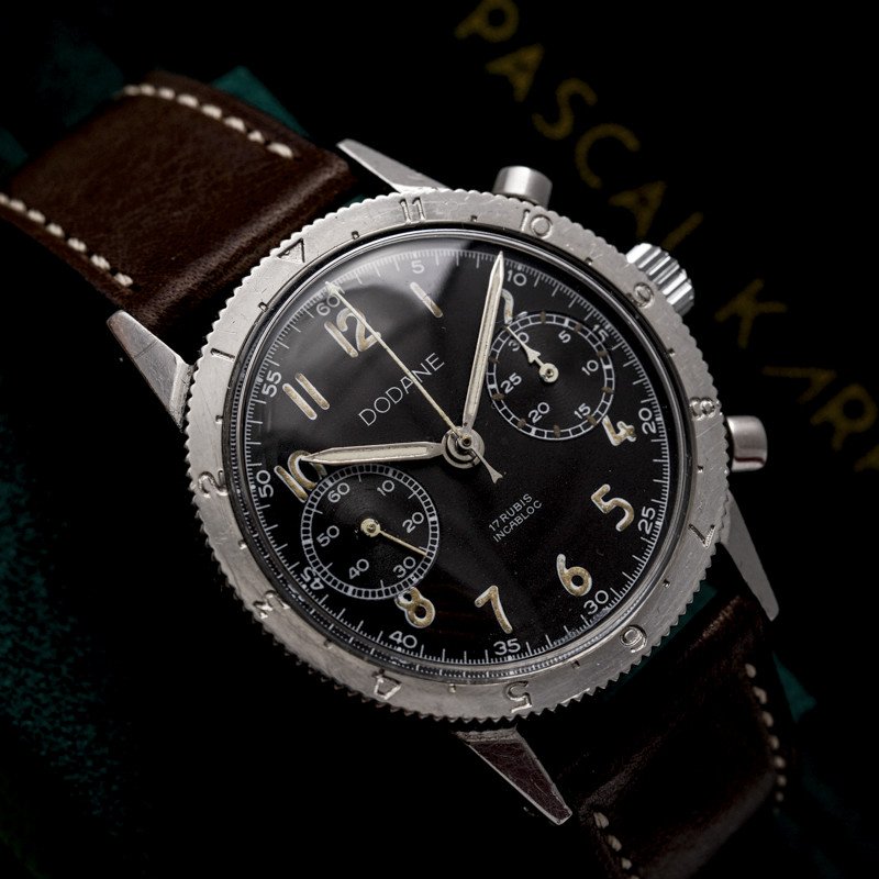 Dodane Flyback Chronograph Type 20 French Air Force -1962-