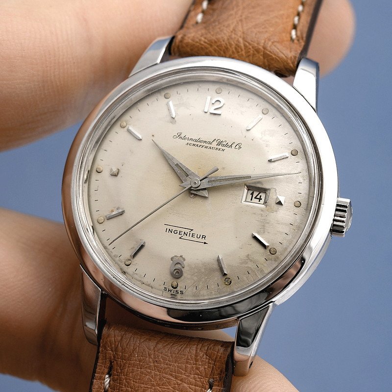 Vintaqge Iwc Ingenieur Calendar Automatic Watch Ref.666ad -1960--photo-1