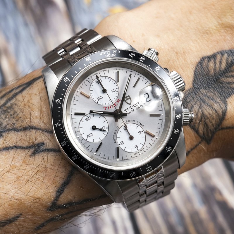 Tudor Chronograph "tiger" Prince Date Box & Papers -2003--photo-2