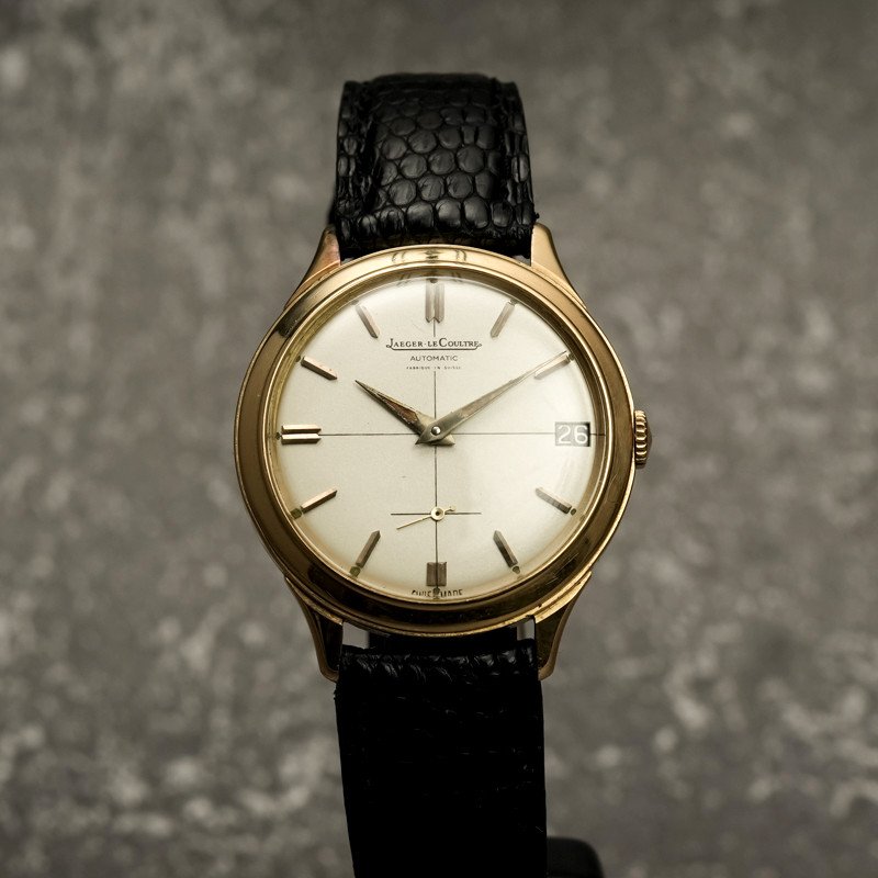 Jaeger Lecoultre Calatrava Or Rose18kts Automatique Bumper -1954--photo-2