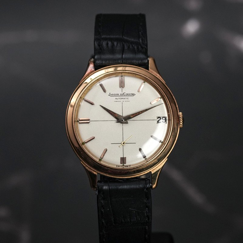 Jaeger Lecoultre Calatrava Or Rose18kts Automatique Bumper -1954--photo-2