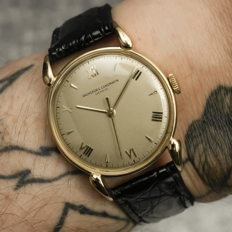 Vacheron & Constantin Calatrava 18 Kts Yellow Gold -1948--photo-2