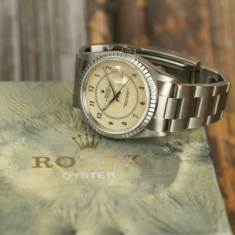 Rolex Oyster Perpetual Datejust “boiler Gauge” Full Set -1990--photo-4