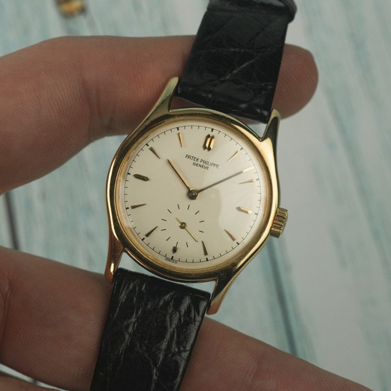 Patek Philippe Calatrava 18kt Yellow Gold -1951- -photo-2