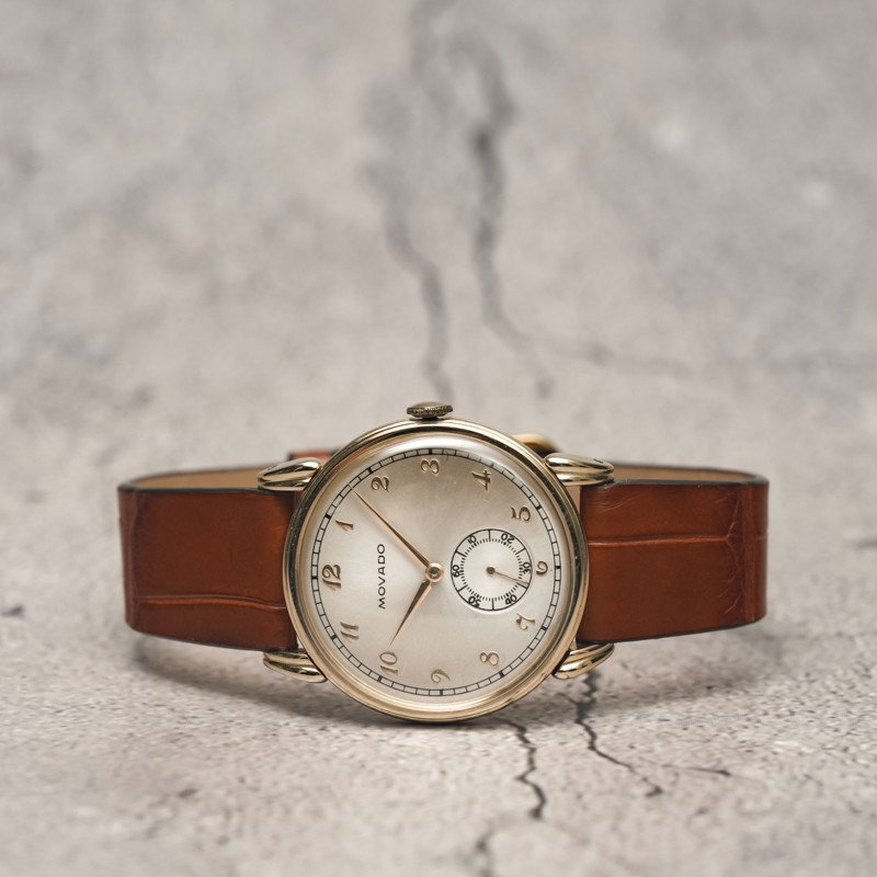 Movado Calatrava Small Seconds Yellow Gold -1951--photo-2