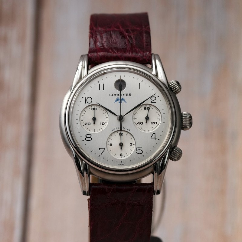 Longines Chronographe Automatique "les Grandes Classiques" -1996- -photo-3