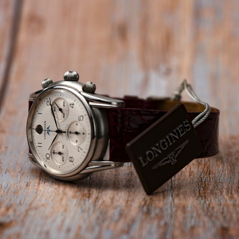 Longines Chronographe Automatique "les Grandes Classiques" -1996- -photo-2