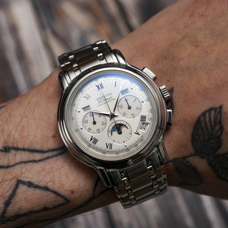 Zenith Chronomaster Chronograph Complete Calendar Moon Phase -2000-