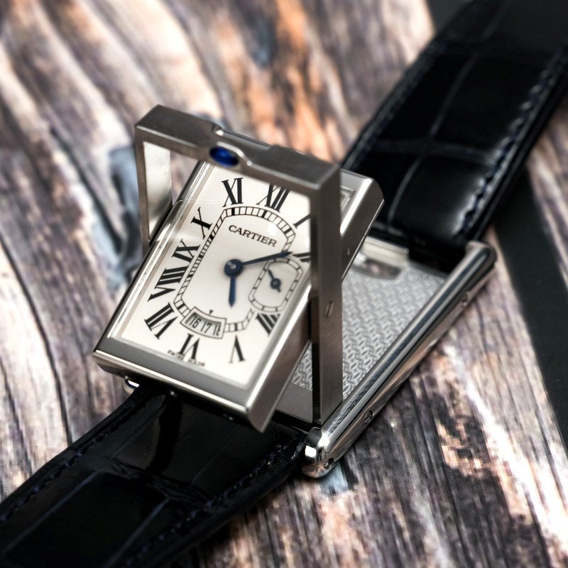 Cartier Tank Basculante Large Model -2005--photo-3