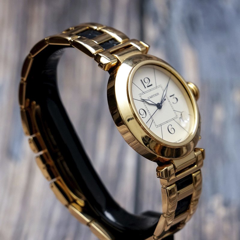 Cartier Pasha 1989 Automatic 18kt Yellow Gold -1990- -photo-4