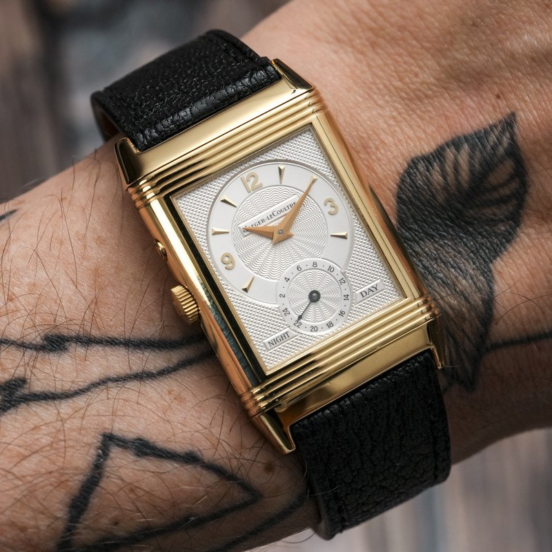 Jaeger Lecoultre Reverso Duoface Gmt Day / Night Yellow Gold 18k (750) -2000--photo-2