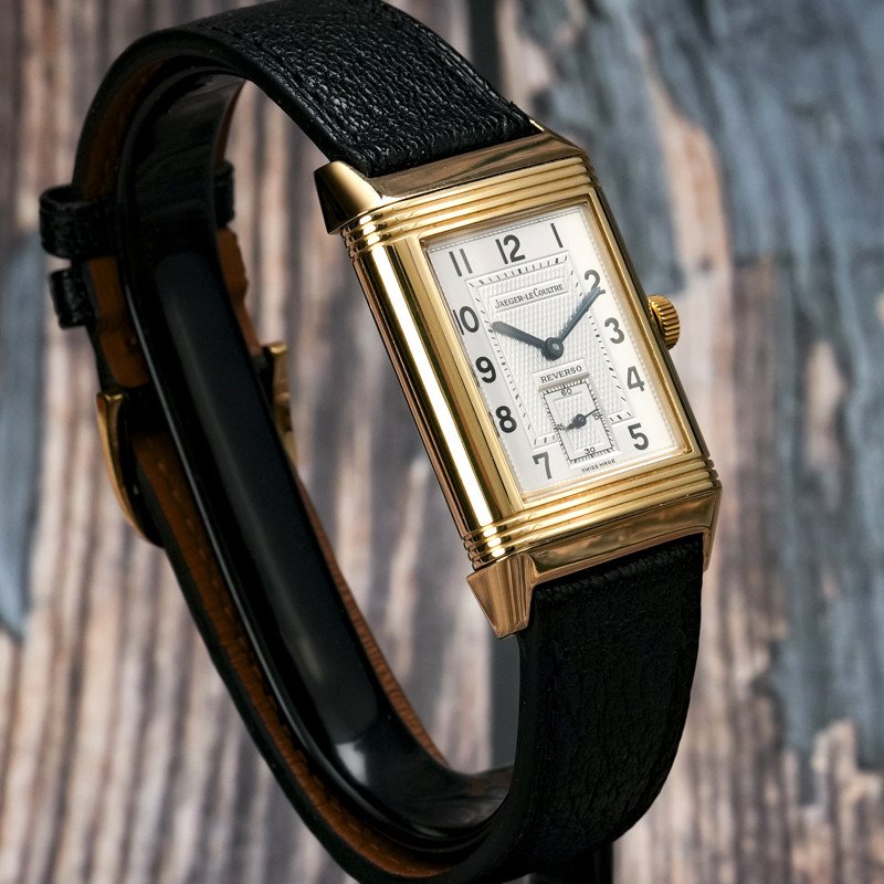 Jaeger Lecoultre Reverso Duoface Gmt Day / Night Yellow Gold 18k (750) -2000--photo-1