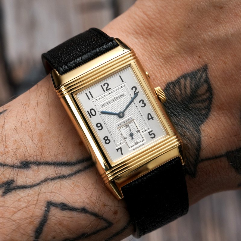 Jaeger Lecoultre Reverso Duoface Gmt Day / Night Yellow Gold 18k (750) -2000-