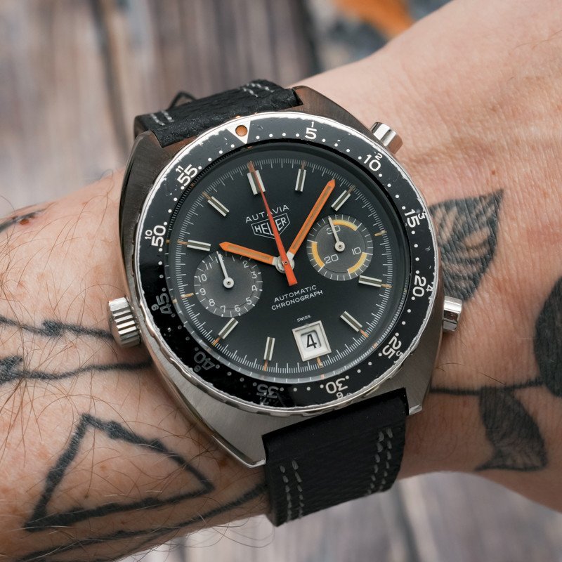 Heuer Autavia ‘orange Boy’  Réf.11630 Mh Cal.12 Intramatic -1973-