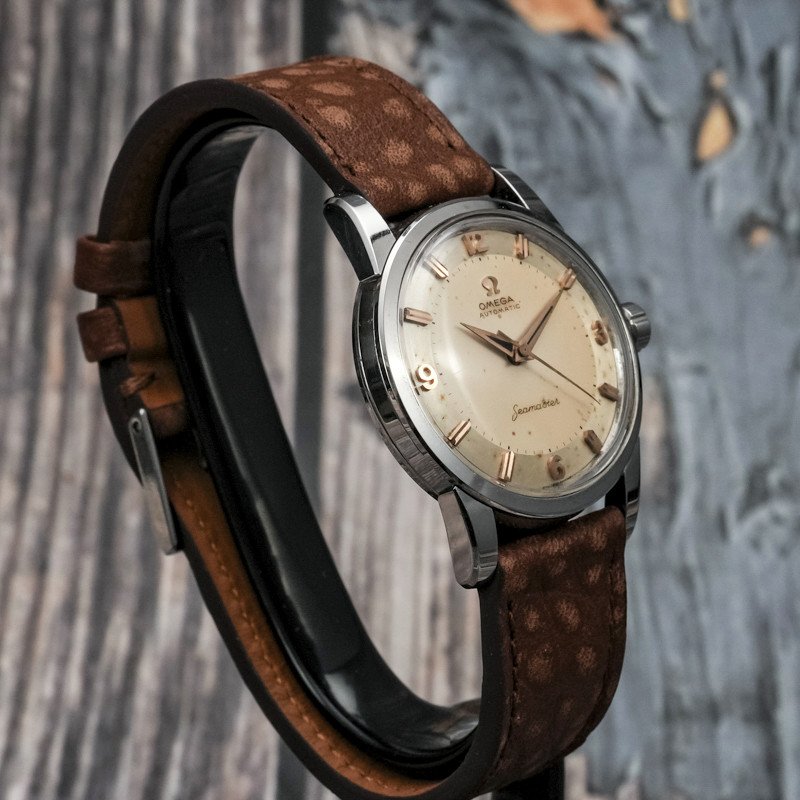 Omega Seamaster Vintage Acier Inoxydable Automatique -1958- -photo-4