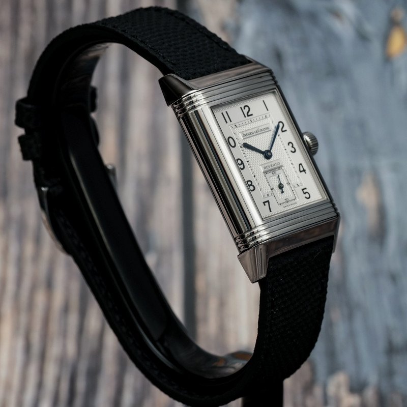 Jaeger Lecoultre Reverso Duoface Gmt Day / Night Acier Inoxydable  Full Set -1998- -photo-1