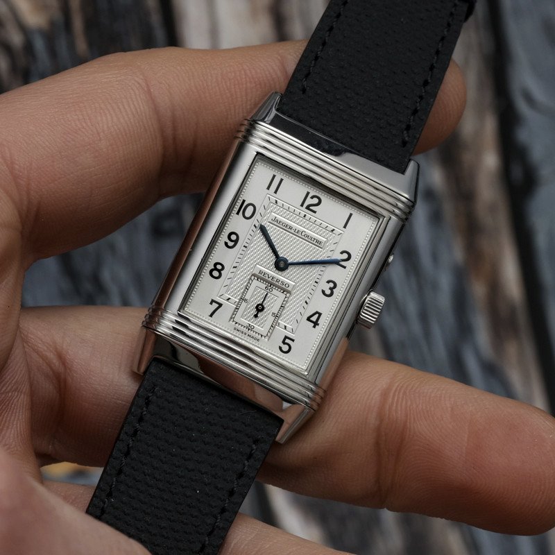 Jaeger Lecoultre Reverso Duoface Gmt Day / Night Stainless Steel Full Set -1998- -photo-3