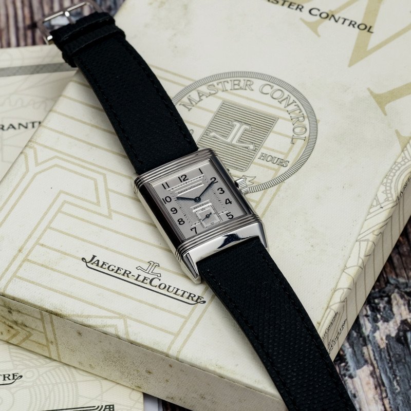 Jaeger Lecoultre Reverso Duoface Gmt Day / Night Stainless Steel Full Set -1998- -photo-7