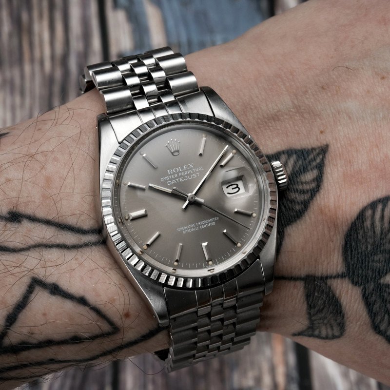 Rolex Datejust 36 Mm  Acier Ghost Dial -1979- 