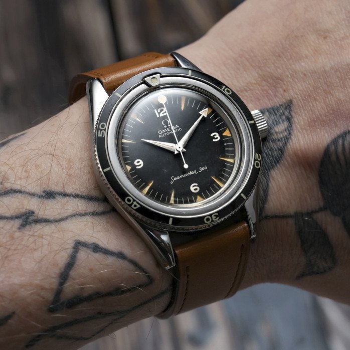 Omega Seamaster 300 "lollipop" Acier Automatique  -1961- -photo-2