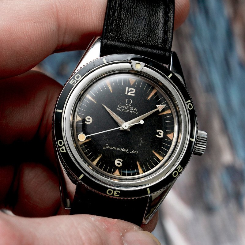 Omega Seamaster 300 "lollipop" Acier Automatique  -1961- -photo-3