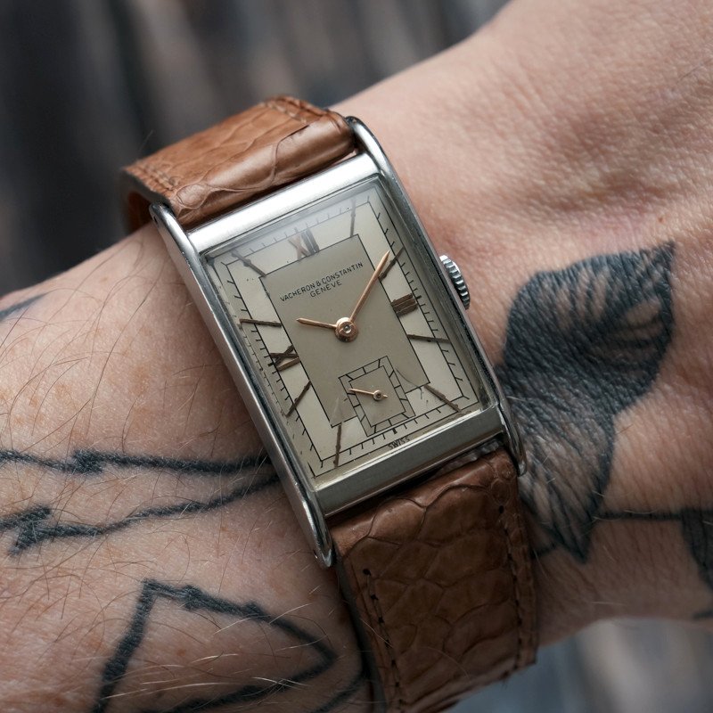 Vacheron Constantin Tank Acier Inoxydable -1935--photo-2