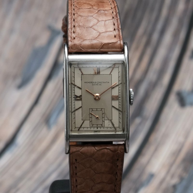 Vacheron Constantin Tank Acier Inoxydable -1935-