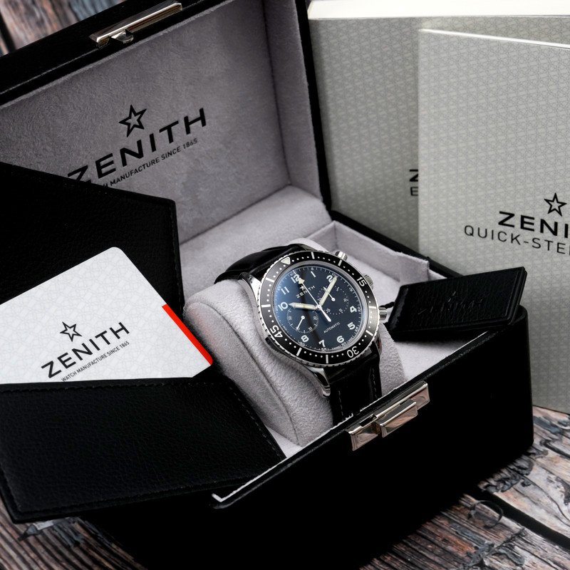 Zenith Pilot Heritage Cronometro Tipo Cp-2 Box & Papers -2018--photo-5