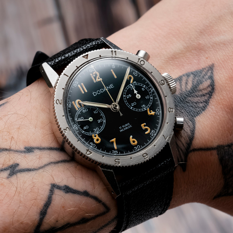  Chronographe Dodane Flyback Type 20 -1955- -photo-2