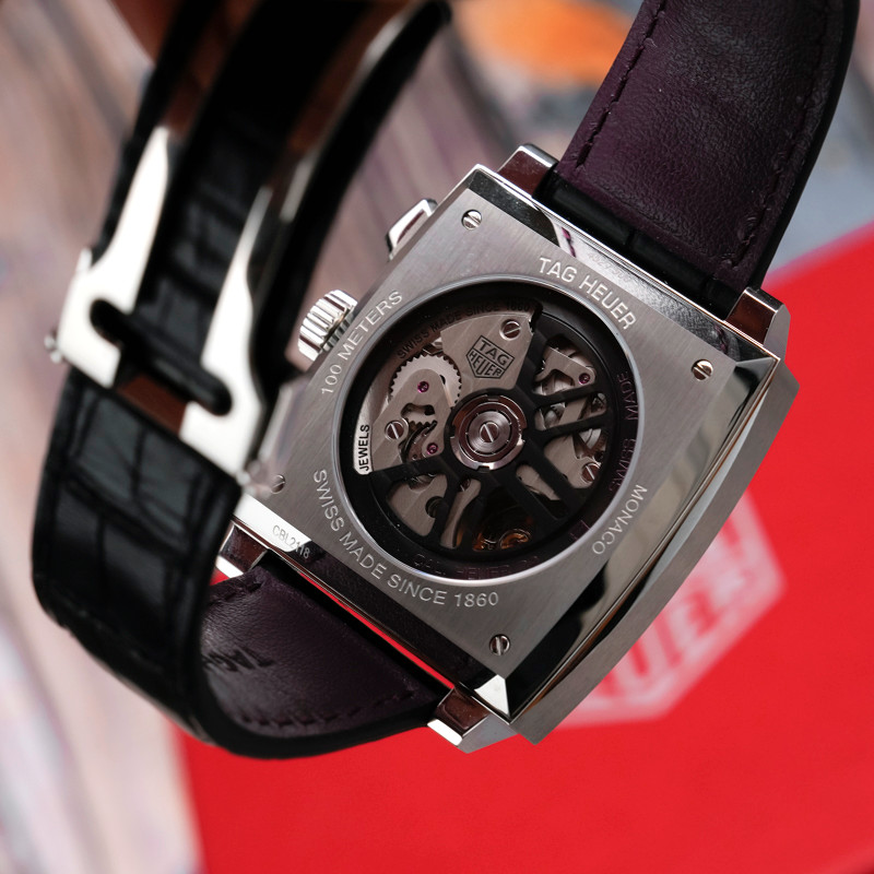 Tag Heuer Monaco Purple Dial Limited Edition 500 Pcs -2022--photo-5