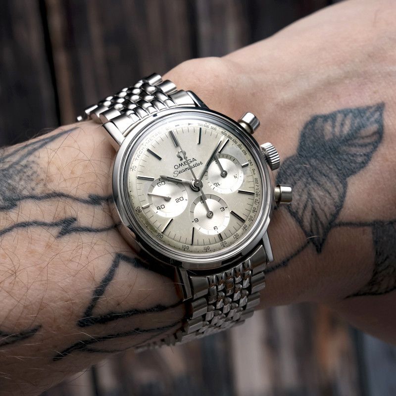 Omega Seamaster Chronograph Tri-compax Stainless Steel -1965- -photo-2