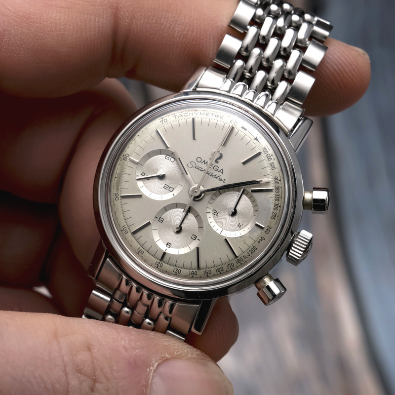 Omega Seamaster Chronograph Tri-compax Stainless Steel -1965- -photo-3