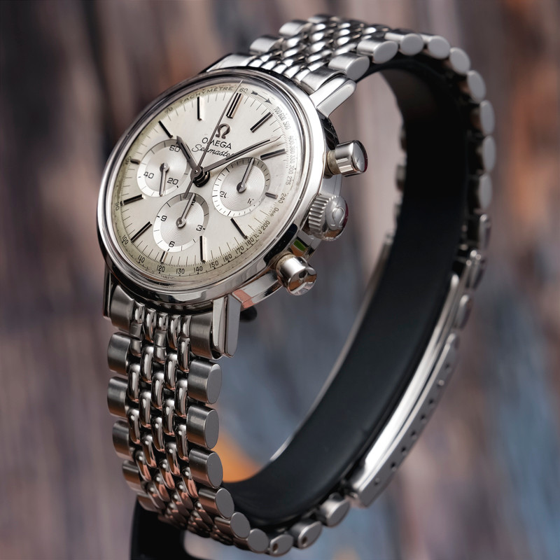 Omega Seamaster Chronographe Tri-compax Acier Inoxydable -1965- -photo-4