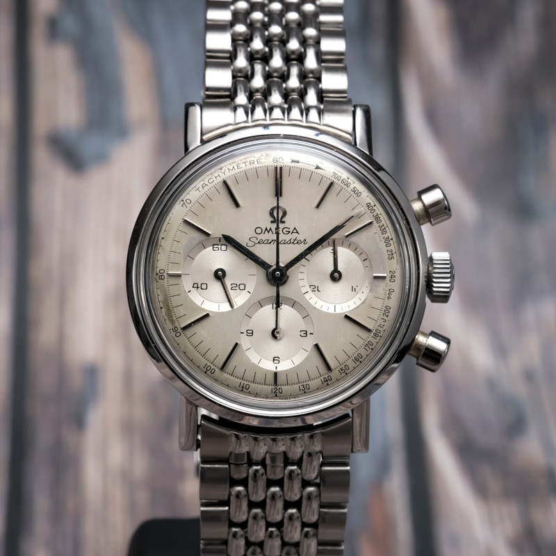 Omega Seamaster Chronograph Tri-compax Stainless Steel -1965- 