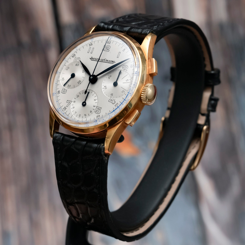 Jaeger Lecoultre Chronographe Tri-compax Or Jaune 18kts -1952--photo-4