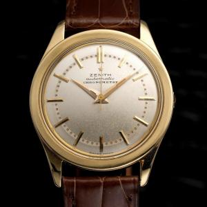 Luxury Chronometer Zenith Automatic 18kt Yellow Gold Caliber 133.8 -1953-