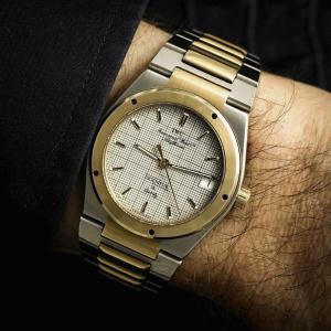 Vintage Iwc Ingenieur Sl Quartz Gold & Steel Watch -1985-