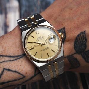 Rolex Oysterquartz Datejust Gold & Steel -1982- 