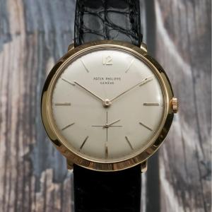 Patek Philippe Calatrava De Luxe 36 Mm Or Jaune 18kts -1956-