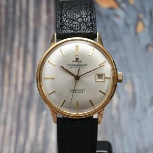 Jaeger Lecoultre Chronometer Geomatic 36 Mm 18kt Yellow Gold -1964-