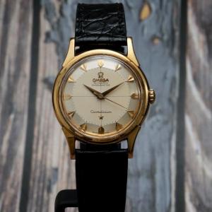 Omega Constellation Chronomètre Pie Pan Or Jaune -1960-