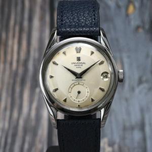 Universal Genève Polerouter Monodatic Double Signature H.p.c. -1954-