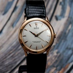 Rolex Perpetual Pre-bombay Or Rose 18kts -1948- 