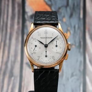 Jaeger Lecoultre Tri-compax Chronograph 18kt Yellow Gold -1952-