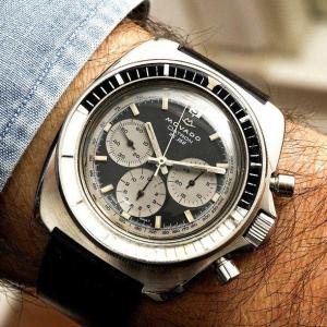 Chronograph Movado Datron Super Sub Sea Hs 360 Cal.3019 Phc El Primero -1969-