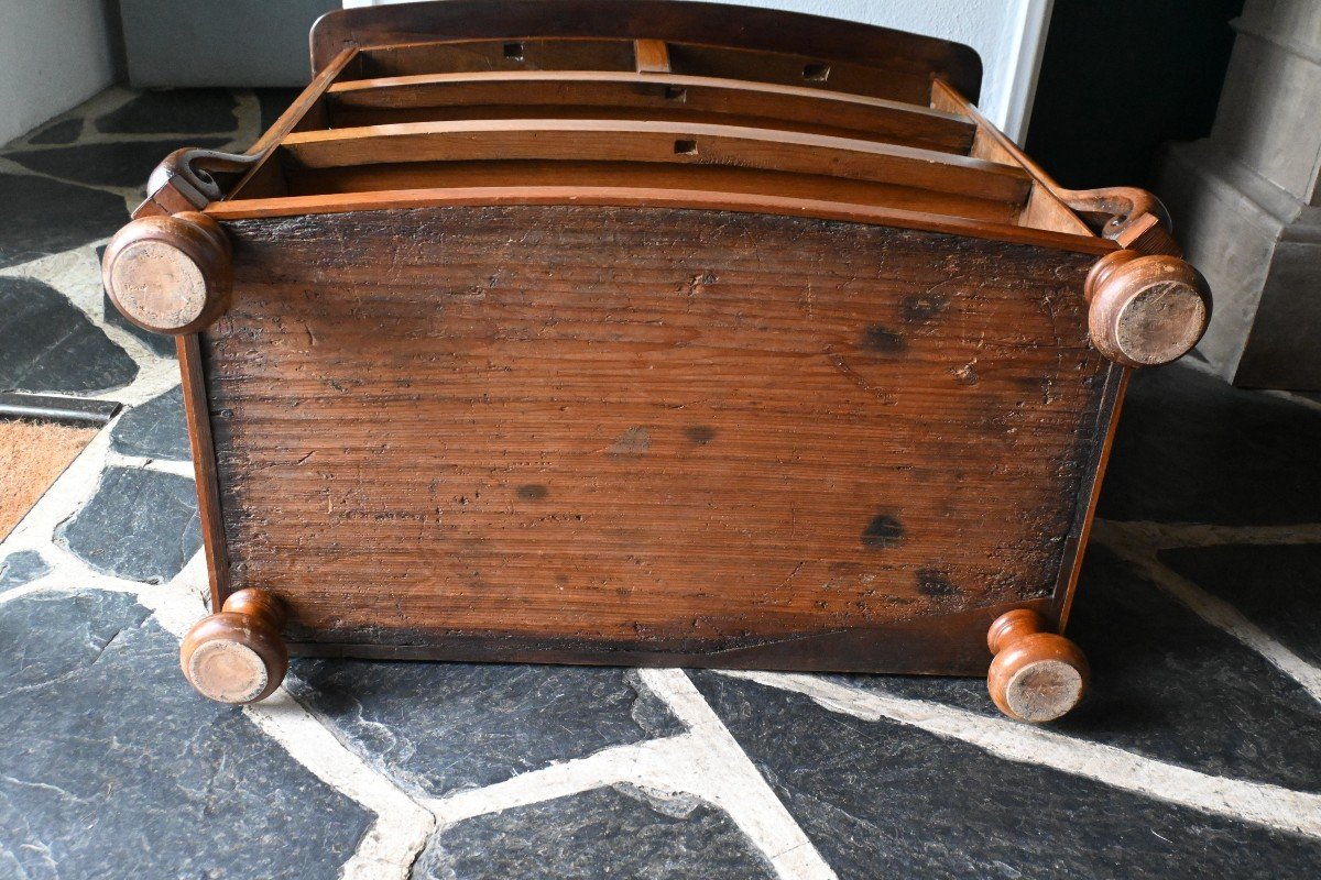 Small 18th Century Walnut Chest Of Drawers-photo-2