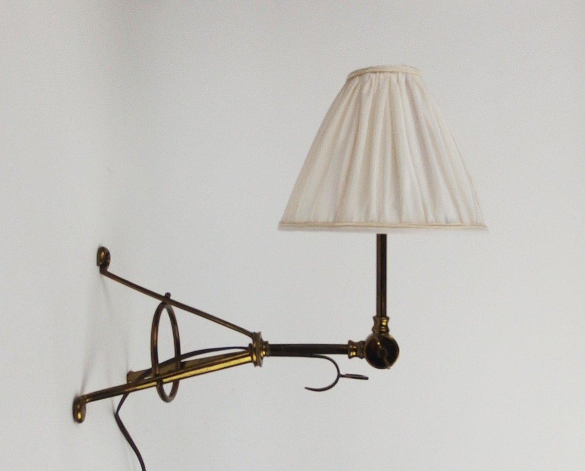 Art &craft Wall Lamp In Brass-photo-2